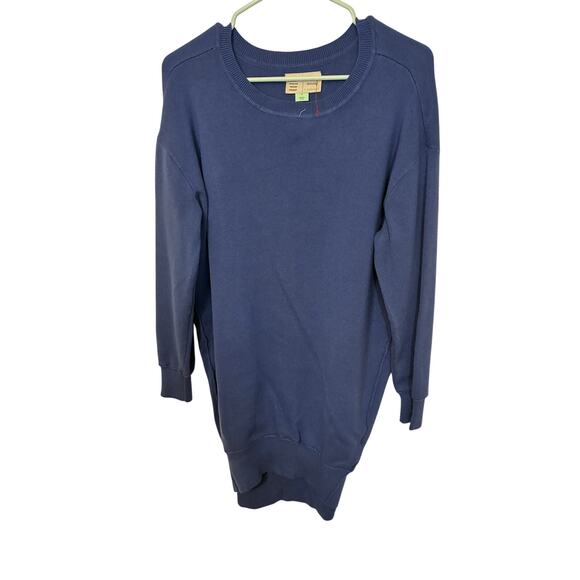 Saturday Sunday Sweaters - Saturday Sunday Oversized Blue Sweater Women's Size M Long Sleeve Slouchy Top
